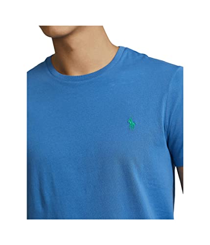 Image of POLO RALPH LAUREN Classic Fit Jersey Crew Neck T-Shirt Retreat Blue MD