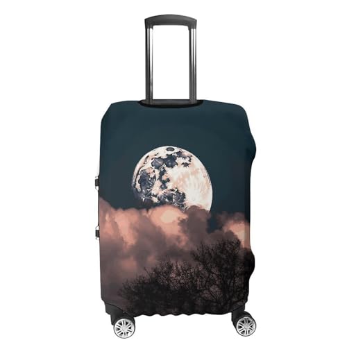 Full Moon Printed Luggage Cover Protector, Fits 18-32 Inch Luggage4