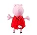 Peppa Pig Plush Backpack Pink Red
