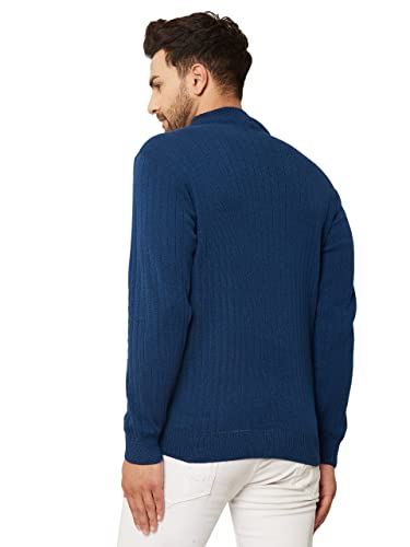 Image of Kvetoo Men High Neck Full Sleeve Winter Woolen Sweater