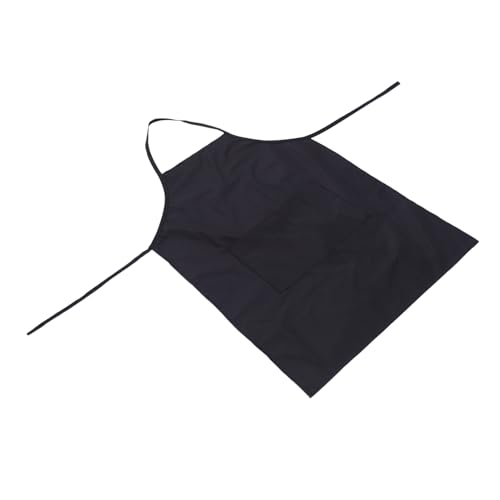 PHENOFICE Hairdressing Apron Bib Apron Smock Kitchen Apron Fitted Tank Tops Work Aprons for Women with Working Apron Spa Aprons for with Pockets Women Outfit Sleeveless Apron Black