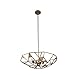 Kalco Lighting 504752 Esmeralda Pendant, Pearlized Antique Brass