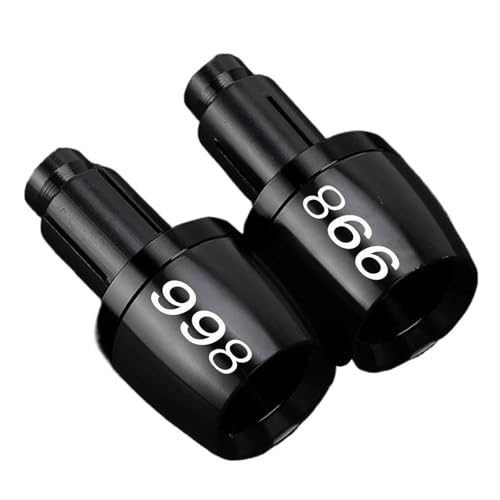 Embouts de guidon moto anti-vibration et poignées pour Ducati 998 S B R 1999-2003