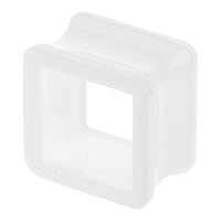 Piercingfaktor Flesh Tunnel Herz - Kunststoff Ohrstecker Bunt