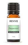 Peppermint Essential Oil by Revive Essential Oils - 100% Pure Therapeutic Grade, for Diffuser,...