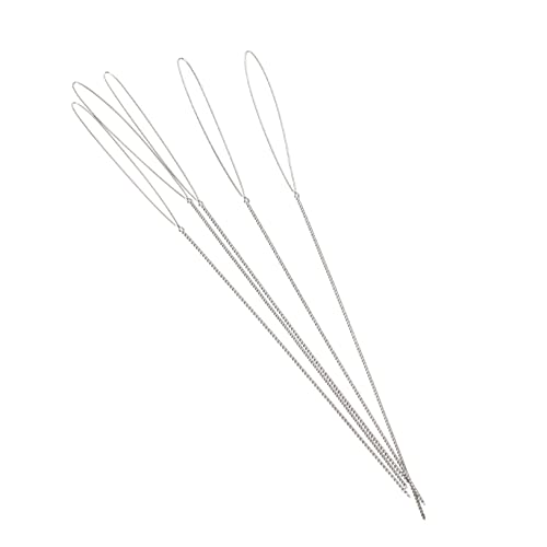HOODANCOS Ergonomic Beading Needles Iron Wire 5pcs Set for DIY Arts Crafts Sewing Jewelry