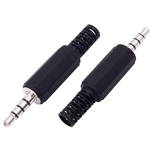 Pack de 10 Adaptadores Jack 3.5mm TRRS Stereo miniatura 4