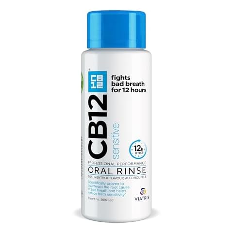 CB12 Sensitive Mouthwash for Fresh Breath Cover