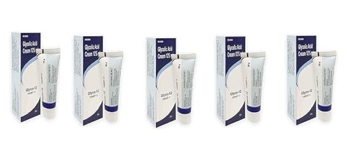 MAGICHOOD Glyco Acid 12% W/w Skin Peel Cream for All Skin types Treatment For Face Anti-Aging Wrinkles & Dark Spots -1.01 Floz (Glyco Acid 12% W/w Cream Pack of 5) 30gram each