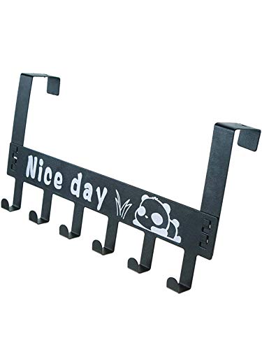 SYGA 6 Hooks Hanger Over The Door Hook Hanger(Black) For Rs. 197 @ 56 % SYGA 6 Hooks Hanger Over The Door Hook Hanger(Black) For Rs. 197 @ 56 %