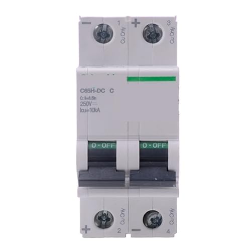 Disjoncteur miniature C65H-DC résout les surcharges de courant continu 2P C6A A9N22074