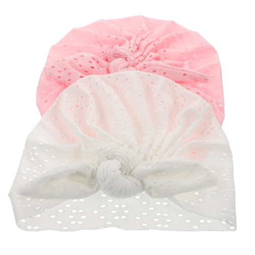 2Pcs Hats for Adorable Hollow Out Design Breathable Headgear Suitable for Boys and Lightweight and Comfortable