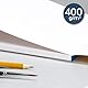 Tritart Acryl Papier A4 400g/m² - Malpapier für Acrylfarben - Acrylpapier A4 18 Blatt weiß - Hochwertiges Acryl Zeichenpapier säurefrei - Schweres Malpapier für Acrylmalerei und Ölmalerei