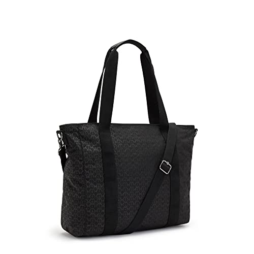 Kipling Asseni Printed Tote Bag Signature Emb #TOP4