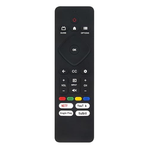 Replacement TV Remote Control Compatible with Philips Smart Android/Google TV
