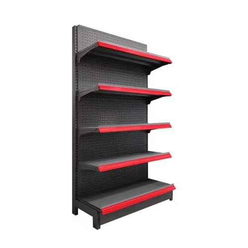 Modular Retail Display Shelving Unit - Versatile Wall Rack System for markets, Grocery Stores, Office Supply Retail, and nized Merching Soluts