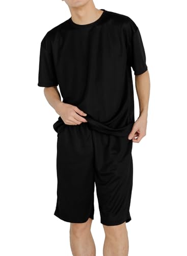 [HAVEON] ブラック LLドライメッシュ 生地 ルームウェア