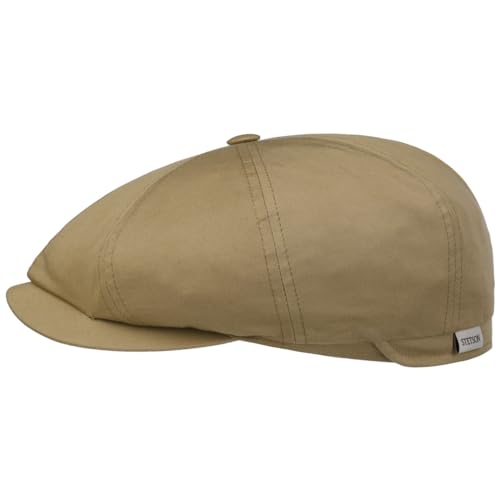 Stetson Hatteras Hertford Flat Cap Men Khaki 6 3/4-6 7/8