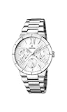 Festina Damen Analog Quarz Uhr mit Edelstahl Armband F16716/1
