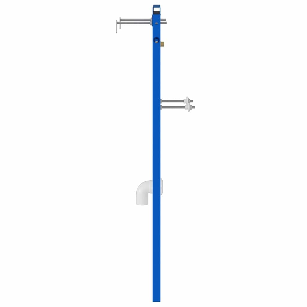 INLIFE Badezimmer Wandstütze Blau 50 x 17.5 x 136 cm Stahl,Heim & Garten,Badzubehör,Badaufhänger,Blau,9.9 KG,4106574