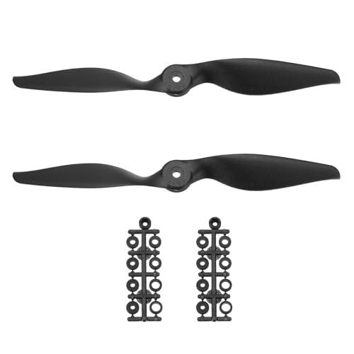 Hélices RC de 8x6 pulgadas de 2 palas con arandelas para drones ligeros