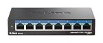 D-Link – D-Link DMS-108 8-Port Multi-Gigabit Unmanaged Desktop Switch