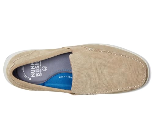 Nunn Bush Men's Luca Moccasin Toe Venetian Suede Slip-on Lightweight Comfortable Loafers2
