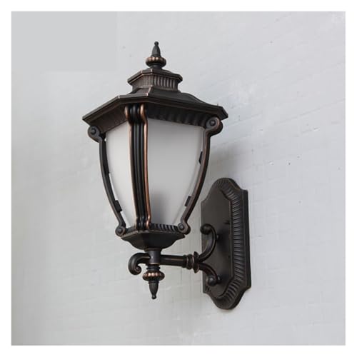 Lampe murale extérieure de villa en aluminium pur de style classique