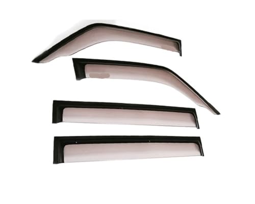 Visières fenêtre voiture Pajero 2004-2011 protection pluie déflecteurs vent latéral