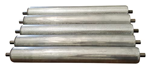 Conveyor Roller | 1.9" Dia. Galvanized Steel Replacement | 15" Bf L Pack Of 5 #TOP1