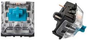 LUO Kaihua Blue Switch 3 Pin Keyswitch- Gaoteron& Cherry MX Equivalent DIY Replaceable Switches for Mechanical Gaming Keyboard (65 PCS) (Blue)