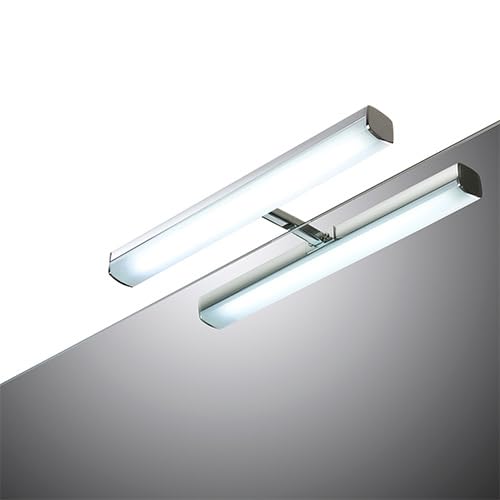 Aplike - Aplique LED Multienganche para Espejo de Baño - Temperatura Regulable de 3000K a 5700K - 30cm | Modelo Lyra