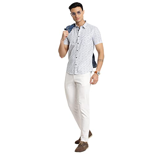 Image of Indian Terrain Men's Skinny Fit Shirt
