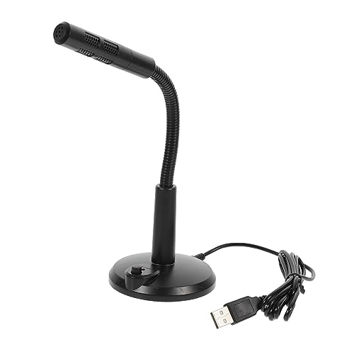 CONGARTENO USB Microphone with Angle High Sensitivity for Sound for Gaming Streaming and Meetings Lightweight Computer Accessory with Power Indicator Light