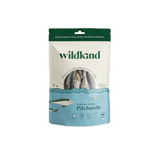 Wildkind Pilchards 100g – Natural Australian Fish Treats for Dogs, Air-Dried Single Protein