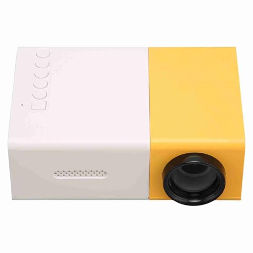 Mini Inteligentny Przenośny Projektor Filmowy KIMISS — 1080P HD HiFi, łączność z Wieloma Portami, Idealny do USB i Kart Pamięci, Kompatybilny z Telewizorami, i —