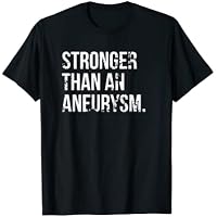Camiseta Survivor: Más fuerte que un Aneurisma Camiseta