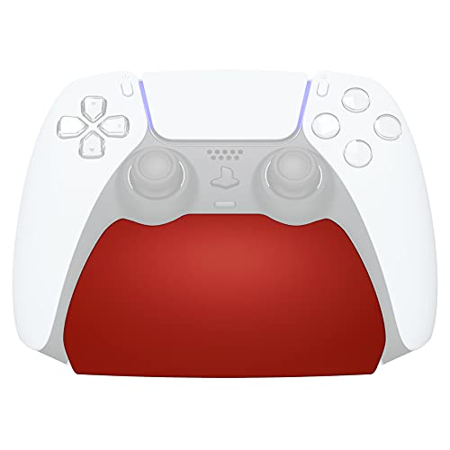 Image of PlayVital Red Controller Display Stand for Playstation 5, Gamepad Accessories Desk Holder for PS5 Controller with Rubber Pads