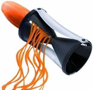 Infinity Spiral Cutter Carrot Vegetable Grater Slicer (Plastic, Multicolor) 1