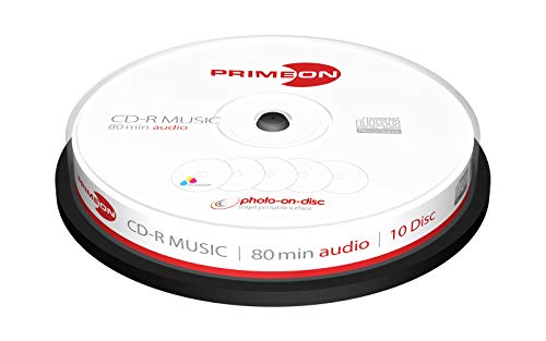 PRIMEON - CD-r Audio rohling 1 st.