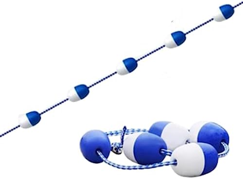Safety Pool Divider Rope Kit - Adjustable 3.3ft to 32.8ft Floating Line ...