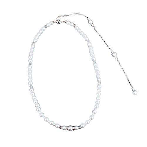 Collier de Fausses Perles pour éviter un dos nu vide avec cette chaîne arrière de fête