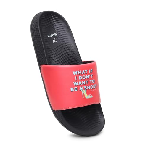 Image of YOHO Sliders for Women | Comfortable and Lightweight Slides | WB Cartoon & Comic Characters: Tom & Jerry, Big Bang Theory, Friends, Games of thrones and Wonder Woman Footwear for Girls