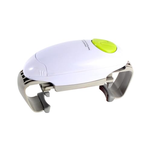 Yolispa Electric Jar Opener, One Touch Switch Electric Bottle Opener, Easy to Use, Easy Jar Opener Kitchen Gadget Automatic Jar Opener Tool for Arthritic Hands