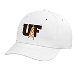 University of Findlay Oilers UF Derrick Logo Adjustable Printed Baseball Hat, White