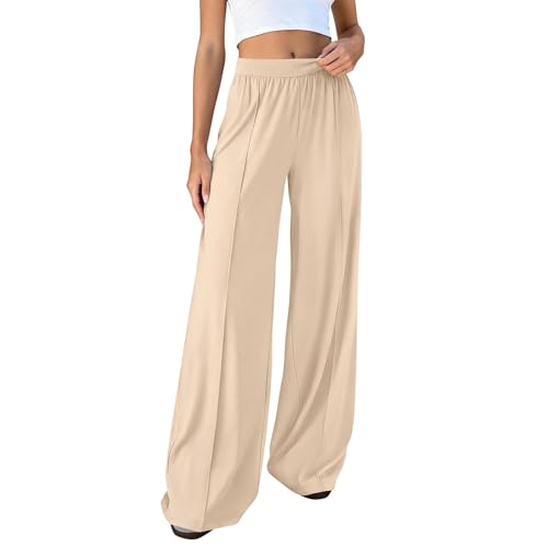 Jogging Large Femme Été Ample Taille Haute Léger