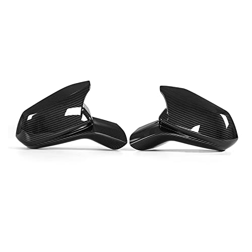 Cacher rétroviseur Camaro rayé avec nos coques look carbone protectrices - 5