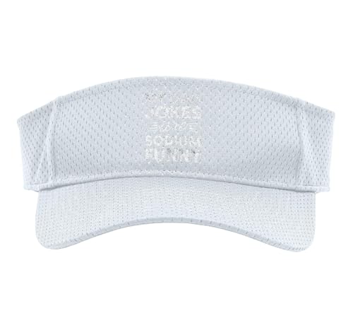 My Jokes are Sodium Funny Dad Humor Design Sport Sun