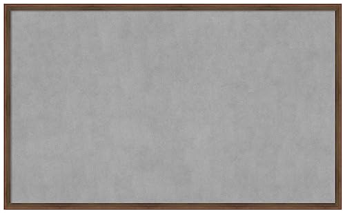 Amanti Art Bronze Framed Magnetic Board, 41x25, Modern Office Decor