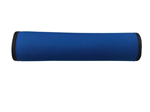 HECKBO Auto Gurtschutz Sicherheitsgurt Schulterpolster Schulterkissen Autositze Gurtpolster für Kinder und Erwachsene (Blau/Schwarz) -